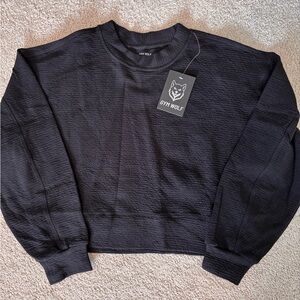 Gym Wolf cropped crewneck
